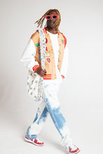 Load image into Gallery viewer, White Bandana Print Bag