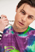Load image into Gallery viewer, Silver Barbed Wire Chain